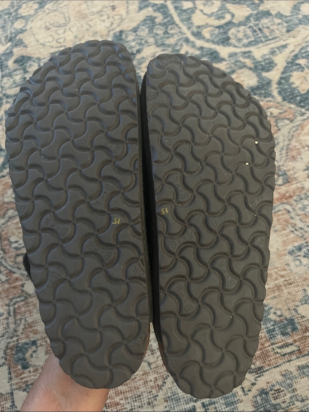 Birkenstock Dark Brown Suede Slip-On Clogs with Buckle - size 41 or US 8 - 8 1/2 - Picture 8 of 10